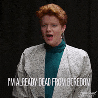 bored paramount network GIF by Heathers
