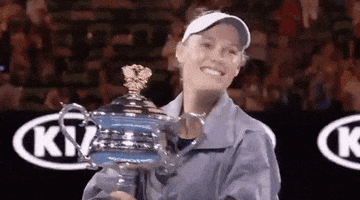 caroline wozniacki aussie open GIF by Australian Open