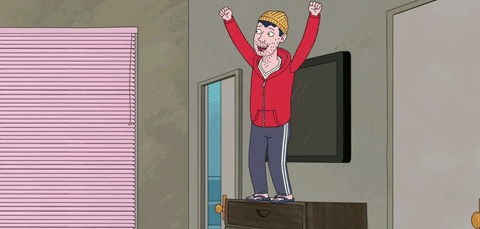 Aaron Paul Roommates GIF by BoJack Horseman - Find & Share on GIPHY