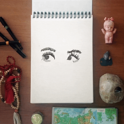 Sais-tu que, avec ton maquillage, tu écris un livre tous les jours ?