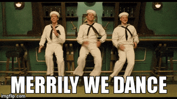 Image: https://media0.giphy.com/media/3o7ZeRJeTZNPv4Ps2c/200.gif justin dance the coen brothers hail caesar hail caesar