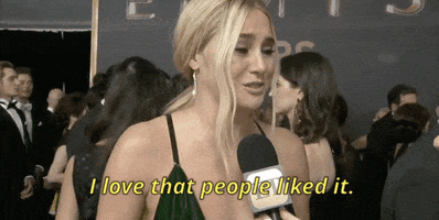 red carpet i love that people liked it GIF by Emmys
