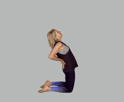 yoga pose GIF