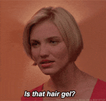 foxhomeent cameron diaz hair gel there's something about mary GIF