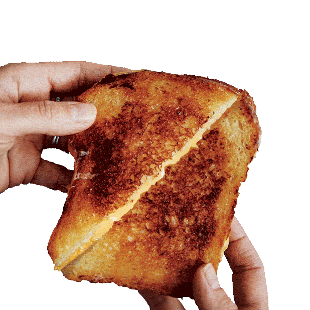 Hungry Grilled Cheese Sticker by weinventyou for iOS & Android GIPHY