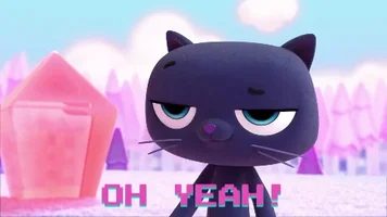 True and the Rainbow Kingdom netflix cat cute cool GIF