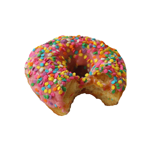 donut dd Sticker by Shaking Food GIFs