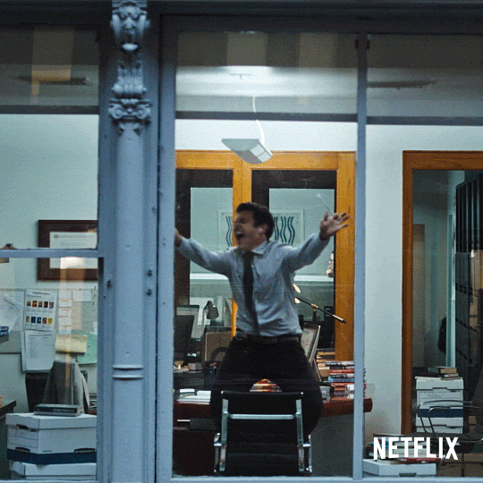 netflix dance netflix excited friends from college GIF