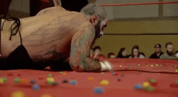 Sinn Bodhi Eating Candy GIF by Freakshow Wrestling