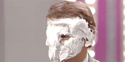 Pat Sajak Pieing GIF by Wheel of Fortune
