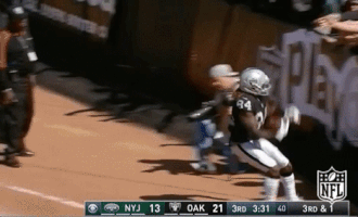 oakland raiders football GIF by NFL