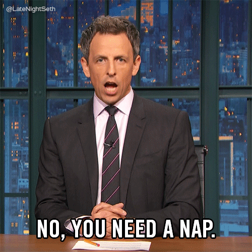 Seth Meyers Nap GIF by Late Night with Seth Meyers - Find & Share on GIPHY