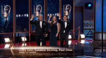The Emmy Awards Wave GIF by Emmys