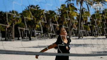 university of miami volleyball GIF by Miami Hurricanes