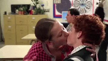 mean girls makeout GIF