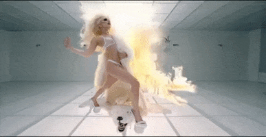Music Video Fire GIF by ladygagagifs