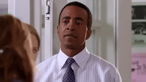 glaring regina george GIF