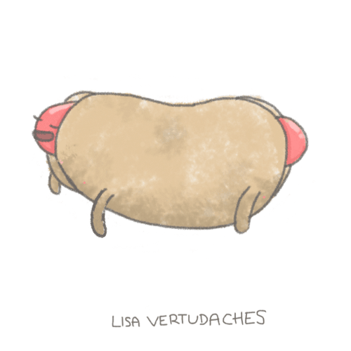 Hot Dog Animation GIF by Lisa Vertudaches Find & Share on GIPHY