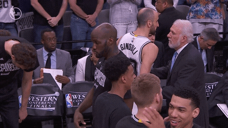 Nba Playoffs Hug GIF by NBA - Find & Share on GIPHY