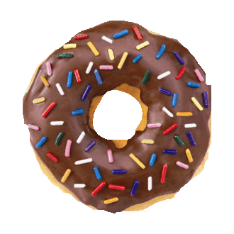 Chocolate Donut Sticker by imoji for iOS & Android | GIPHY