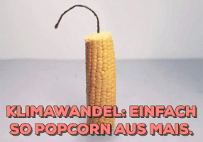 Helllaut popcorn sustainable sustainability climatechange GIF
