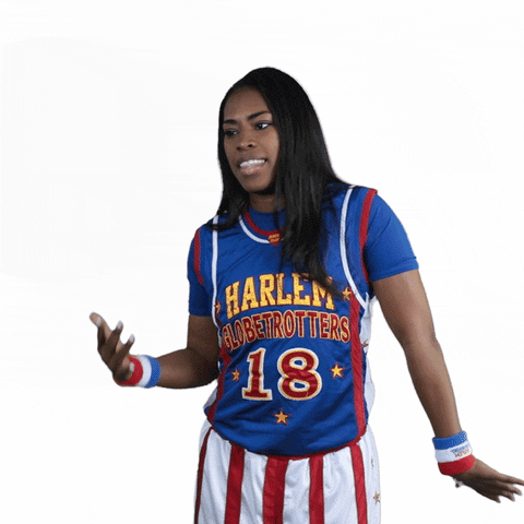 milly rock dancing GIF by Harlem Globetrotters