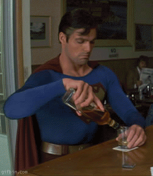 oliver supermandrunk GIF