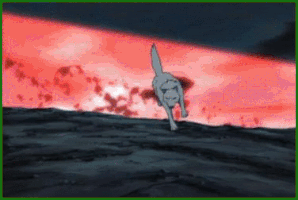 Fiver_Bunny anime laser kiba wolfs-rain GIF