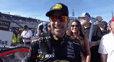Two Thumbs Up Yes GIF by NASCAR