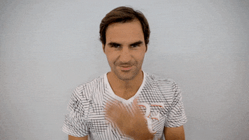 Roger Federer Kiss GIF by Miami Open