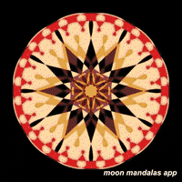 relaxing good vibes GIF by Moon Mandalas Mobile App