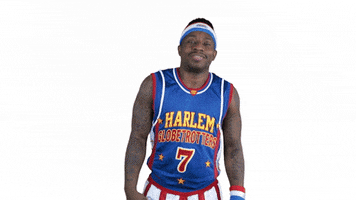 dont know idk GIF by Harlem Globetrotters