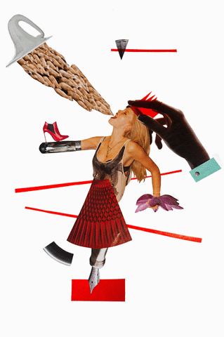 nonna lliwell design collage art vogue GIF