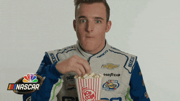 ty dillon popcorn GIF by NASCAR on NBC