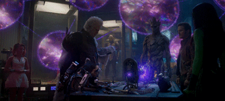 ZedsDeadBaby beautiful guardians of the galaxy benicio del toro the collector GIF