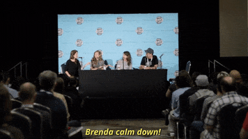 improv calm down GIF by Now Hear This podcast Festival