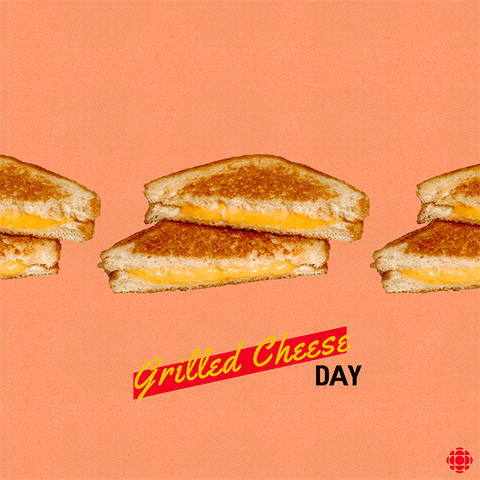 National Grilled Cheese Day GIF by CBC - Find & Share on GIPHY