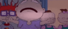 yell tommy pickles GIF