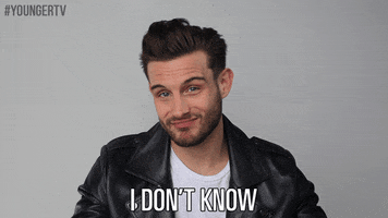 Tv Land Idk GIF by YoungerTV
