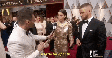 academy awards a little bit of both GIF by E!