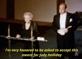 Judy Holliday Oscars GIF by The Academy Awards