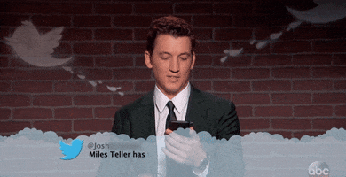 miles teller mean tweets GIF by The Academy Awards