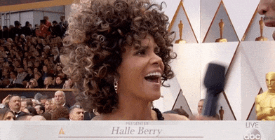 halle berry laughing GIF by The Academy Awards
