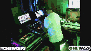 sybilgillespie dj djs chew djing GIF