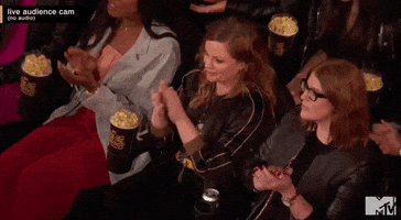 amy poehler popcorn GIF by MTV Movie & TV Awards