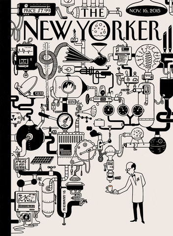 christoph niemann coffee GIF by The New Yorker
