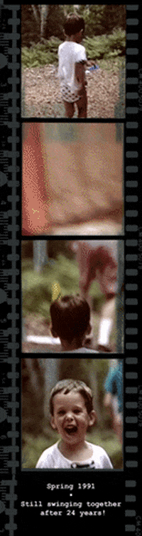 flashback #happyfather'sday #fathersday #swinging #baseball GIF
