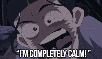 janineadkins avatar katara flipping out completely calm GIF