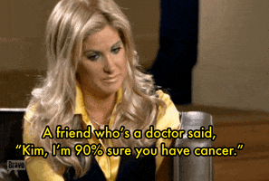 real housewives cancer GIF by Vulture.com