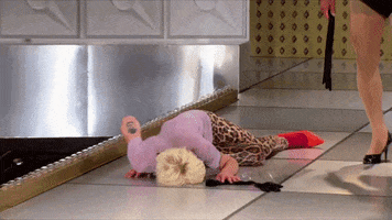 Dying Sharon Needles GIF by RuPaul's Drag Race's Drag Race